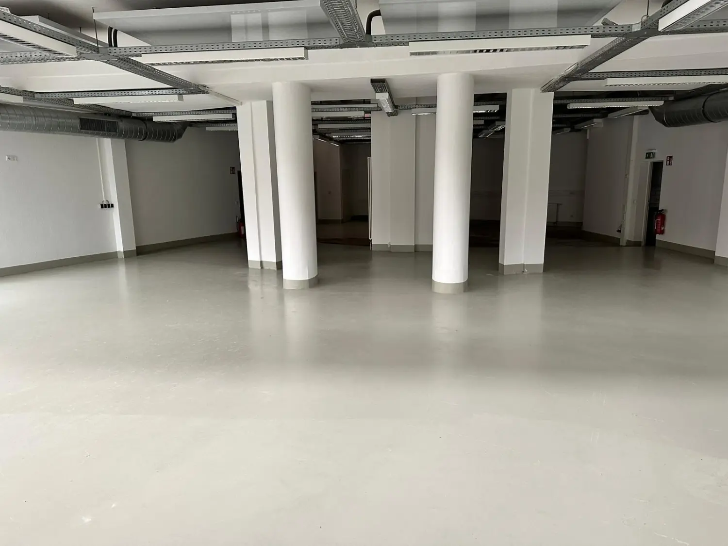 Max Moers - leerer Ausstellungsraum
